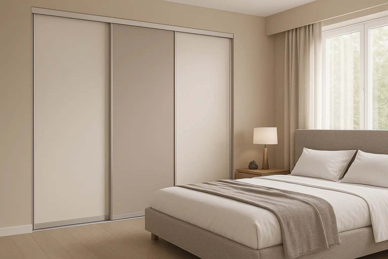 Elegantná posuvná skriňa ComfyDoor